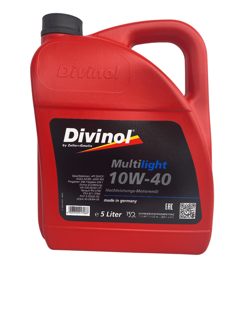 Олива моторна Divinol Multilight 10W-40